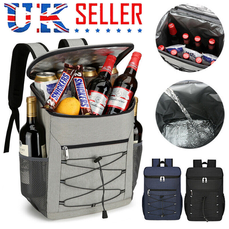 Insulated Cooler Backpack for Camping, Hiking & Picnics