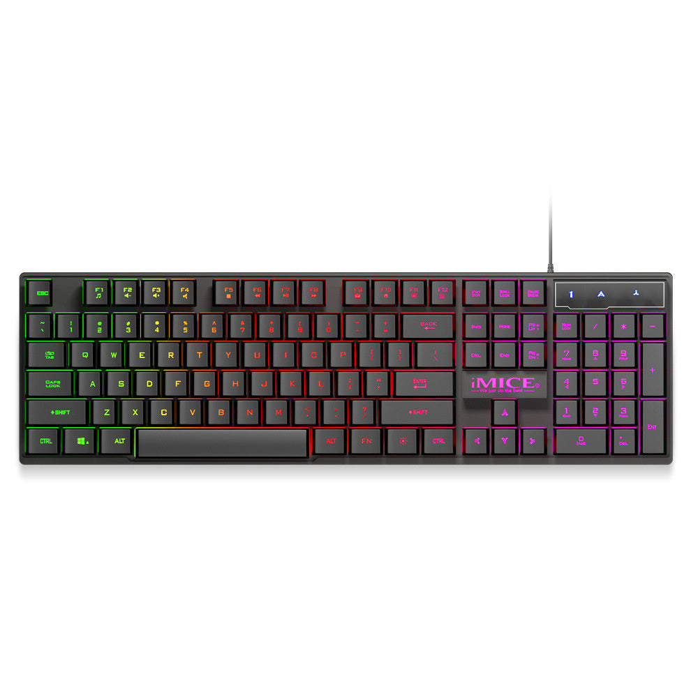 104-Key USB Wired Backlit Keyboard