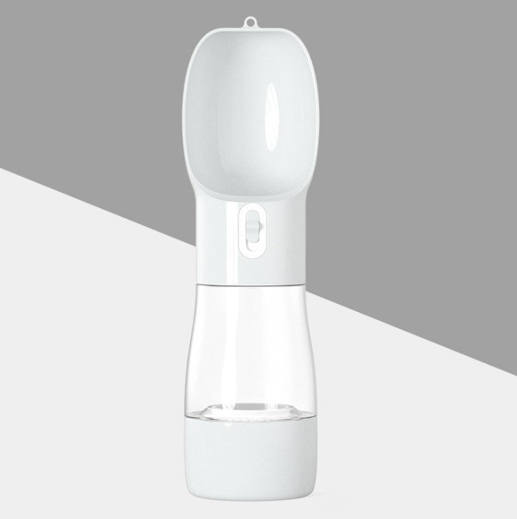 Portable Dog Water Bottle with Food Container