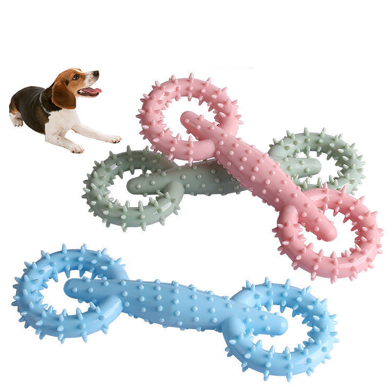 TPR Ring & Stick Dog Chew Toy