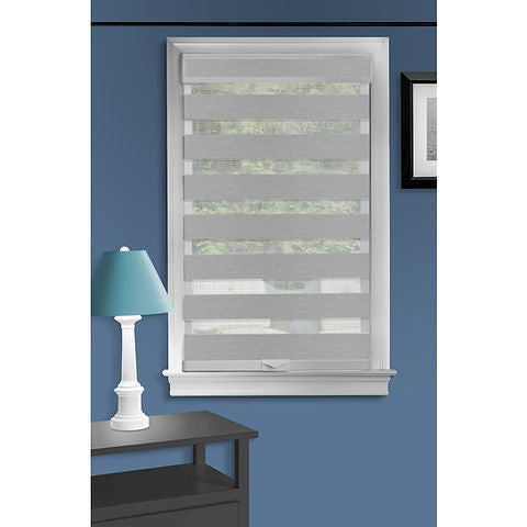 Cordless Zebra Light-Filtering Window Shades