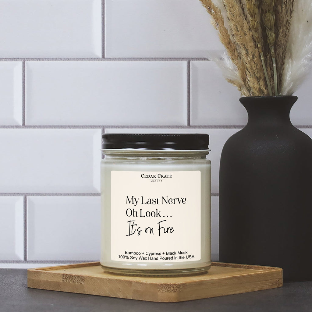My Last Nerve 9 oz Soy Candle
