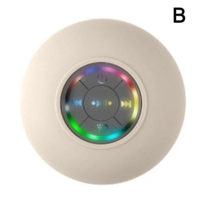 LED Waterproof Bluetooth Suction-Cup Speaker