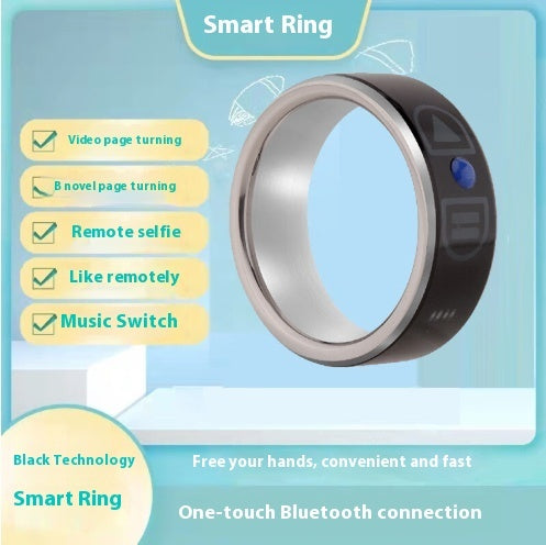 Bluetooth Remote Control Ring for iPhone & Android