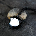 Black Obsidian Hexagram Talisman Pendant