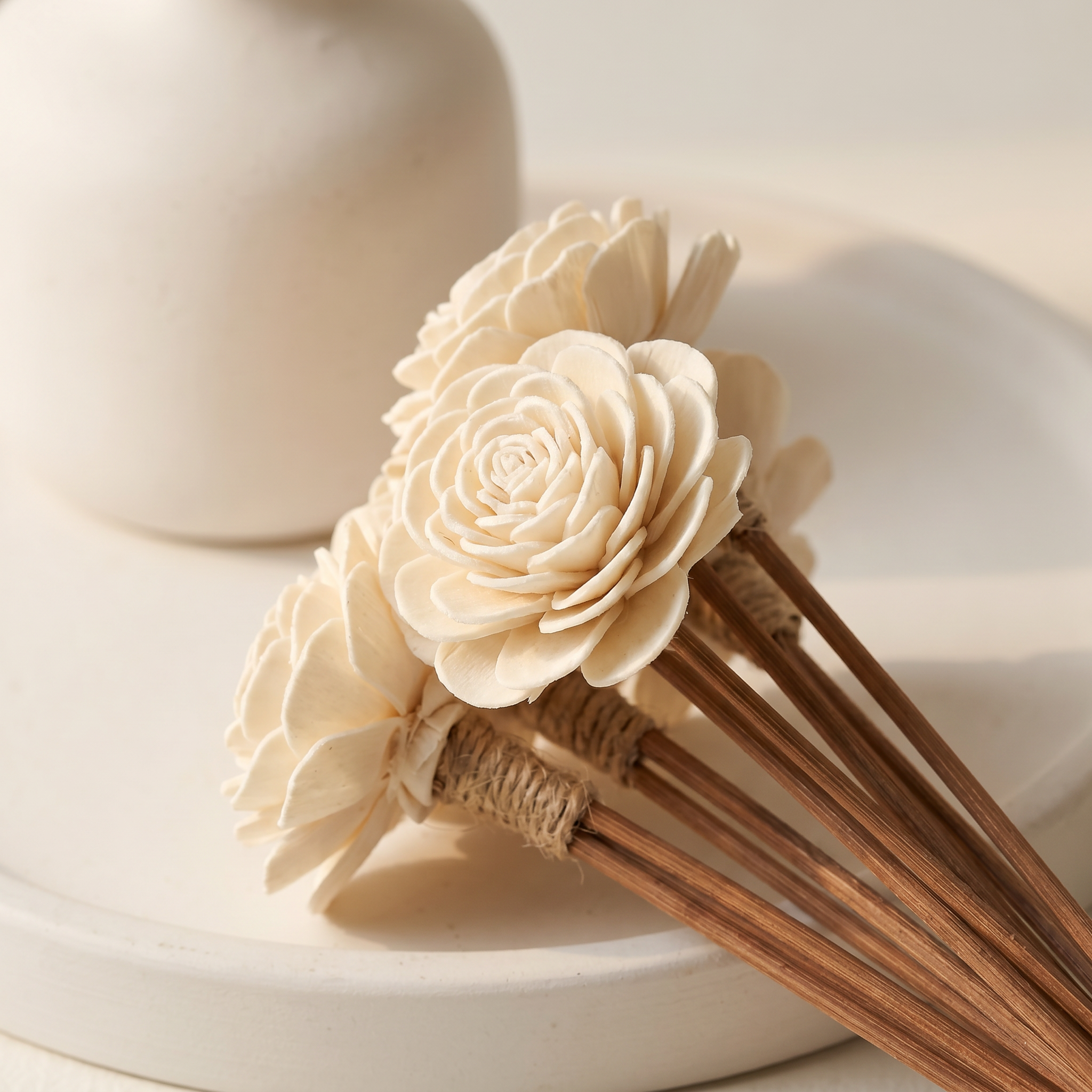 Sola Wood Flower Reed Diffuser Sticks – 12 Pack