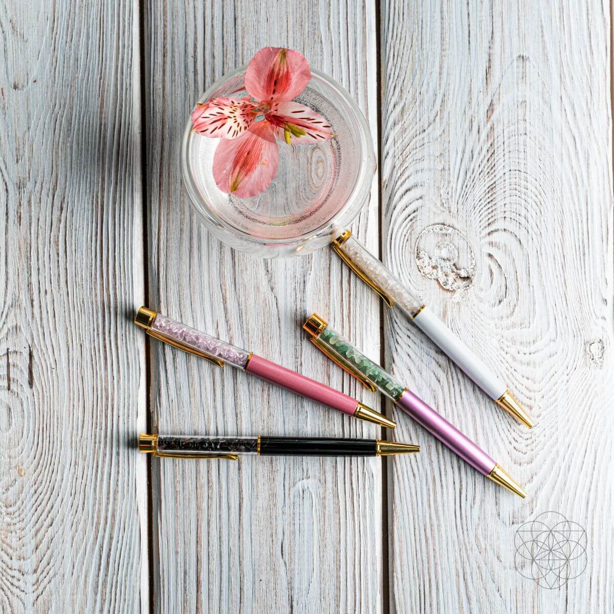 Natural Crystal Pen Set