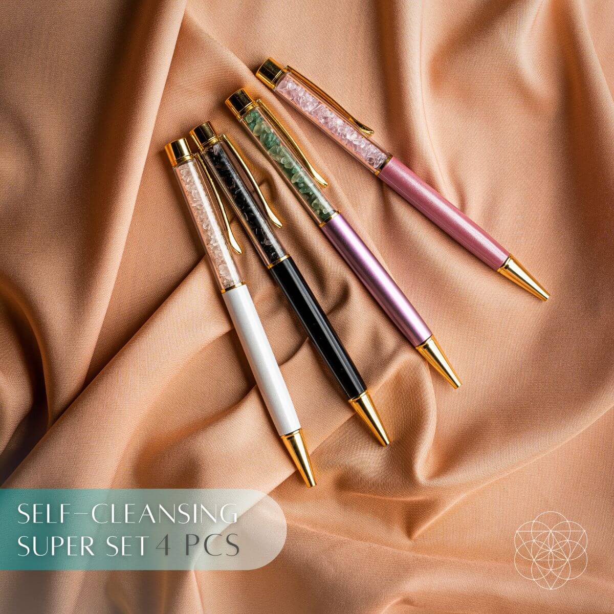 Natural Crystal Pen Set