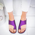 Women's Open-Toe Platform Flat Sandals